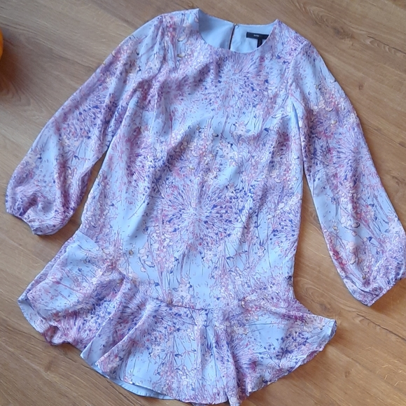 BCBG Blue Bell Windswept Dress - Picture 4 of 9